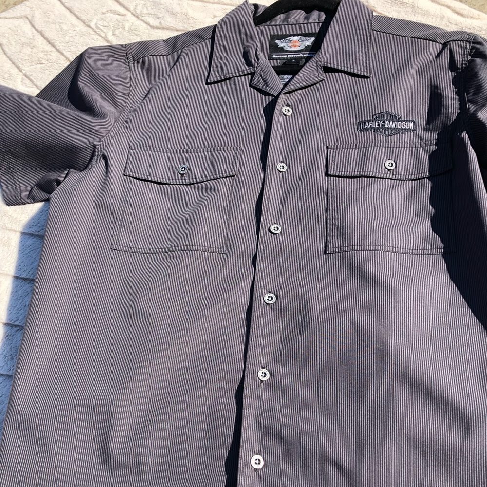 Harley Davidson button down